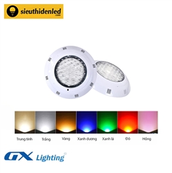 Đèn led âm nước bể bơi nhựa GX Lighting DABB-12W