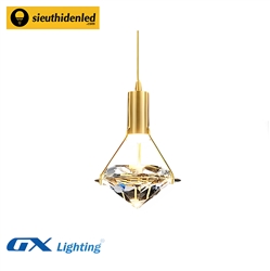 Đèn thả led hiện đại kim cương GX Lighting GX123A