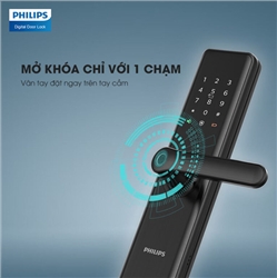 Giới thiệu khóa cửa thông minh Philips dành cho cửa nhôm kính