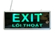 Đèn Exit lối thoát 1 mặt ZT-1E3W