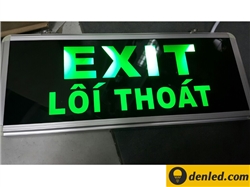 Lưu ý quan trọng khi lắp đặt đèn exit - đèn sự cố thoát hiểm