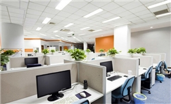 Cách bố trí đèn led chiếu sáng tại văn phòng hiện đại chuyên nghiệp