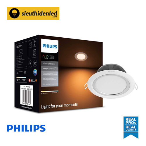 Âm trần Philips Hue LED Downlight