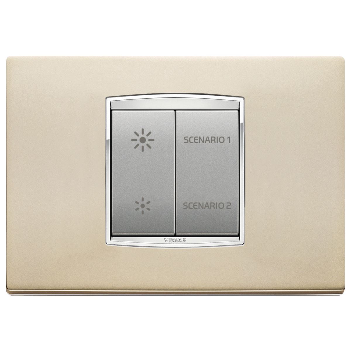 Công tắc ổ cắm Vimar Eikon 20652.C22