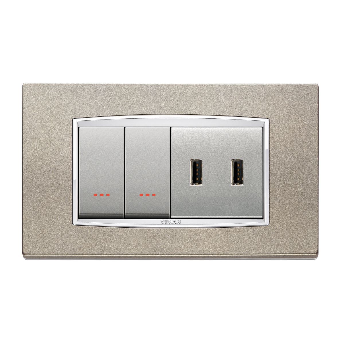 Công tắc ổ cắm Vimar Eikon 20654.C14