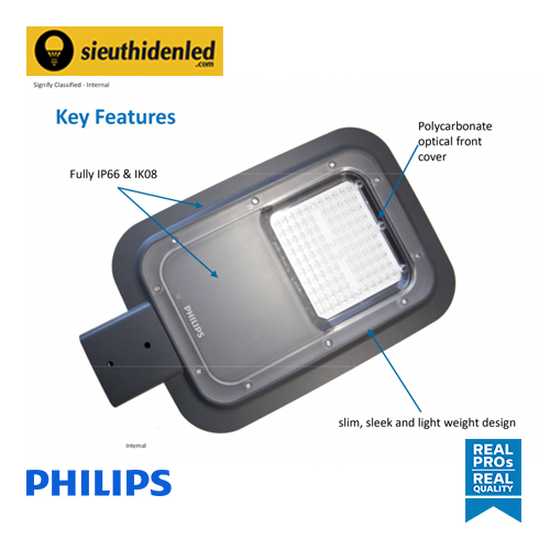 Đèn đường LED Philips BRP130 LED88 