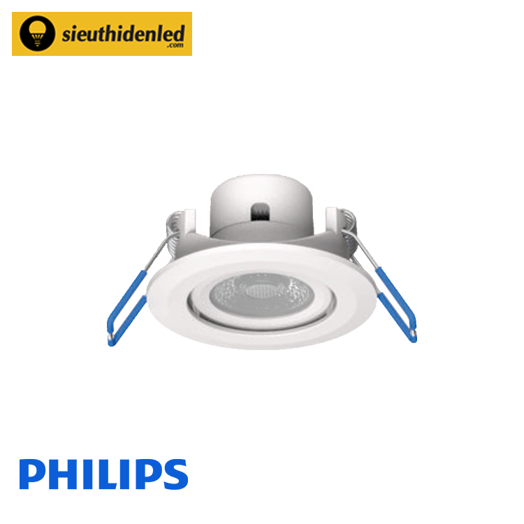 Đèn led âm trần Philips RS100B LED2 D55 MB/WB