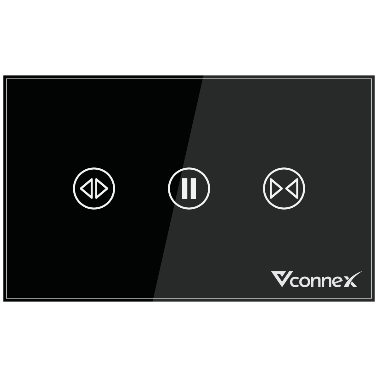 Công tắc rèm đơn thông minh - Không viền