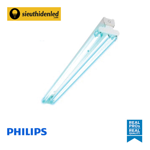 Bộ máng đèn đôi khử trùng Philips UV-C