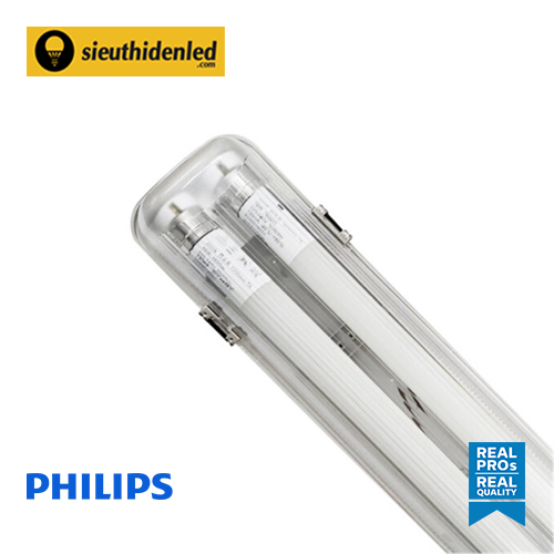 Máng đèn led tuýp chống ẩm đôi Philips WT069 