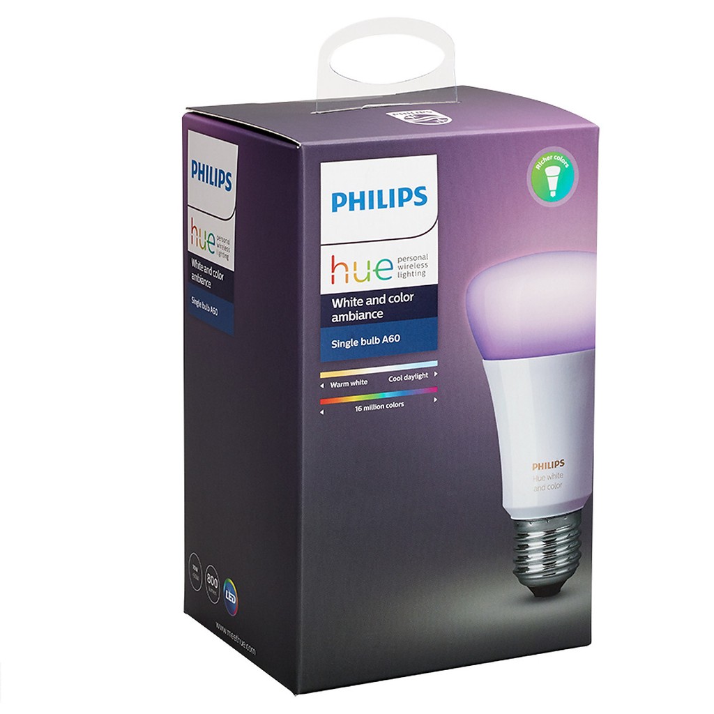 Philips Hue White and Color Ambiance WCA 9W A60 E27 VN