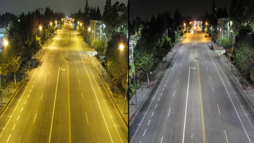 so sánh đèn led chiếu sáng đường phố
