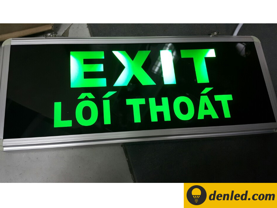 Lưu ý khi lắp đặt đèn led exit