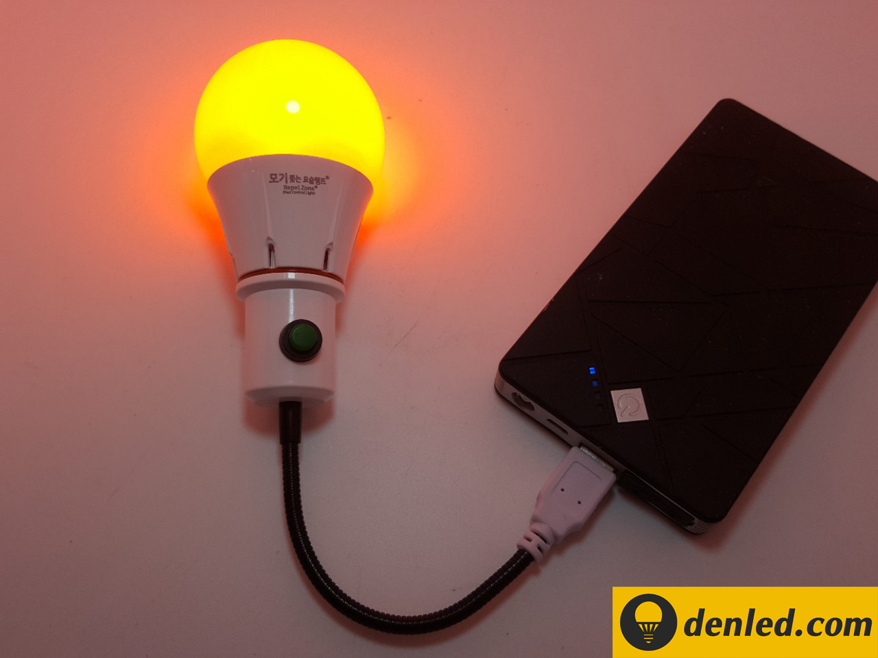 Đèn led đuổi muỗi Hàn Quốc sử dụng USB