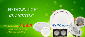 Đèn led GX Lighting. thương hiệu chất lượng