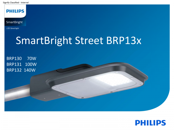 Đèn đường LED Philips BRP13X