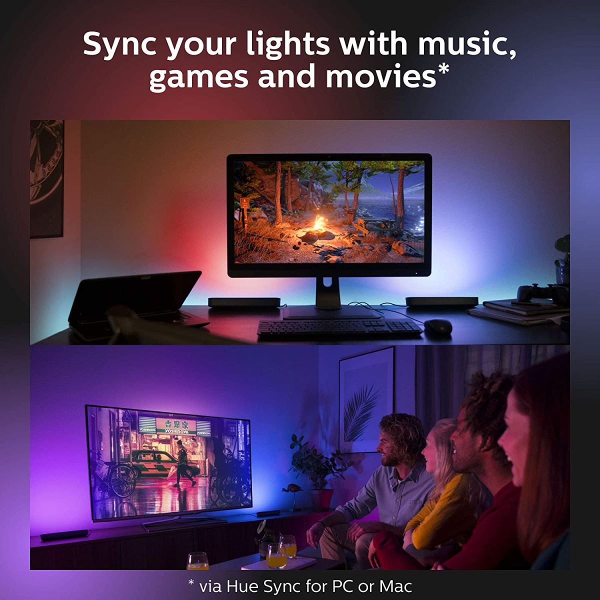 Philips Hue Play Bar White & Color Ambiance Smart LED